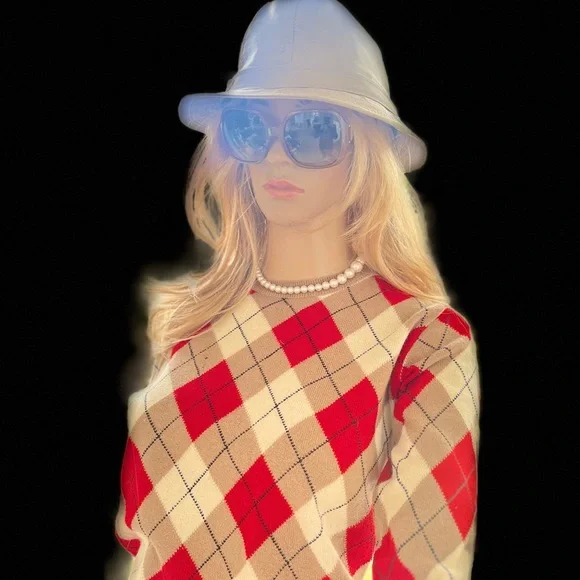 Burberry Pink-Tone Oversized Square Sunglasses - Picture 8 of 8